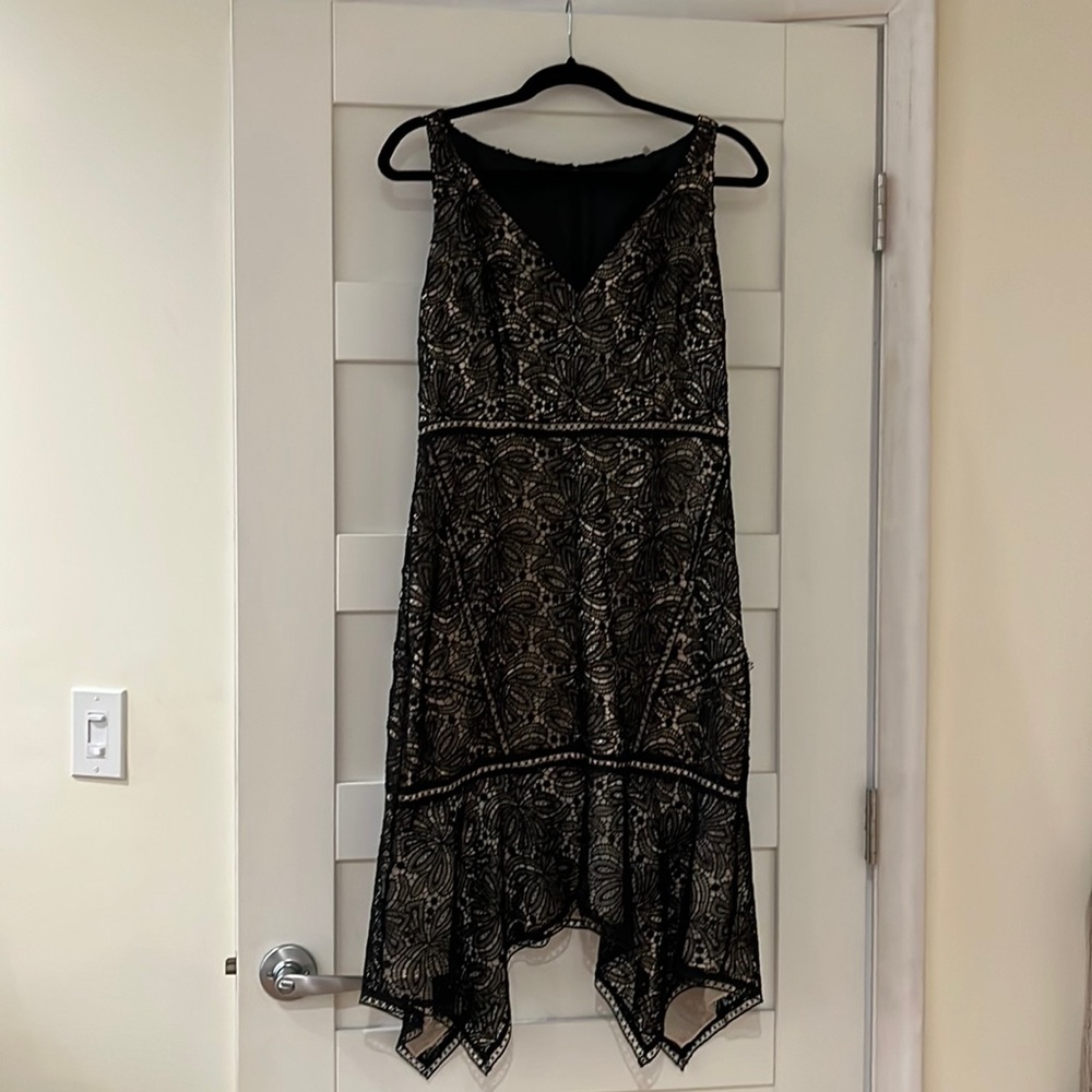 Black lace Elie Tahari dress